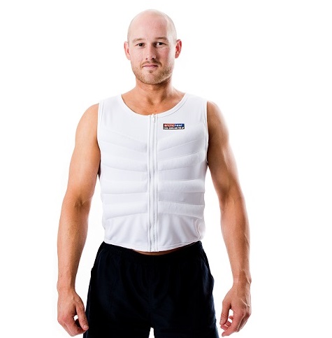 Arctic Heat White Cooling vest Ice Vest
