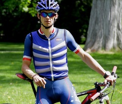 Stephen Ettinger Ice Vest BMC Mountain Bike cooling vest